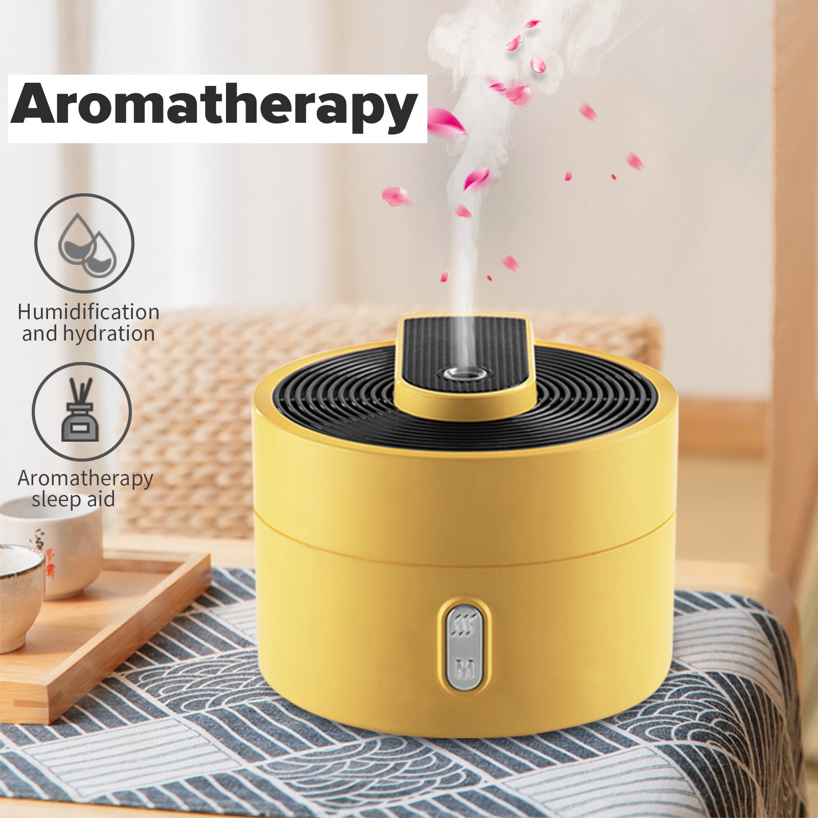  Ultrasonic Aromatherapy Essential Oil [Aroma Diffuser